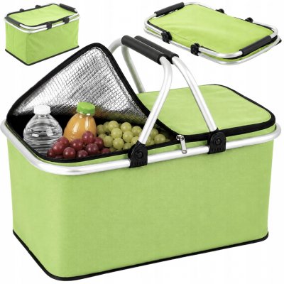 Verk 14194 Nákupní piknikový košík termo zelený – Hledejceny.cz
