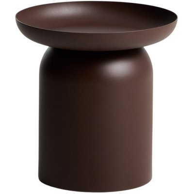 Kave Home kovový zahradní stolek Arcola 45 cm Hnědý – Hledejceny.cz