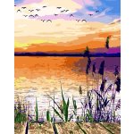 Titanum Malování podle čísel na plátno RYBNÍK 40 x 50 cm – Zbozi.Blesk.cz