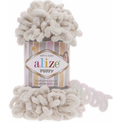 Alize příze Puffy 599 lněná – Zboží Dáma