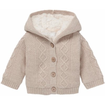 NOPPIES kardigan JONESPORT S TEDDY KOŽÍŠKEM BÉŽOVÝ – Zbozi.Blesk.cz