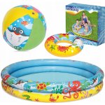 Bestway 51124 Nemo set (bazén+míč+kruh) 122x20cm – Zboží Dáma