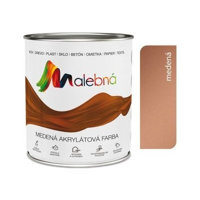 Chemolak Malebná 0,7 l měděná – Sleviste.cz