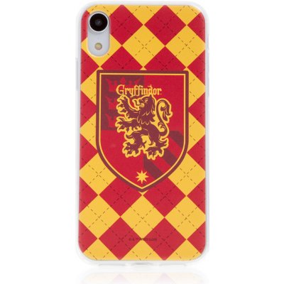 Pouzdro AppleMix Harry Potter Apple iPhone 5 / 5S / SE - gumové - emblém Nebelvíru
