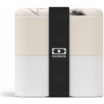 MonBento Square graphic Plume krémový černý – Zboží Dáma