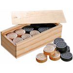 Hra dáma (dřevěné žetony Morris) – Zboží Živě