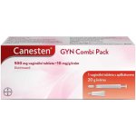 CANESTEN GYN COMBI PACK VAG/DRM 500MG+10MG/G CRM+VAG TBL NOB 1+20G – Hledejceny.cz