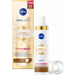 Nivea Luminous630 CC krém 3 v 1 tmavý s OF 30 40 ml