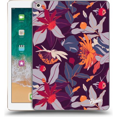 Picasee silikonový Apple iPad 9.7" 2017 5. gen Purple Leaf čiré – Zbozi.Blesk.cz