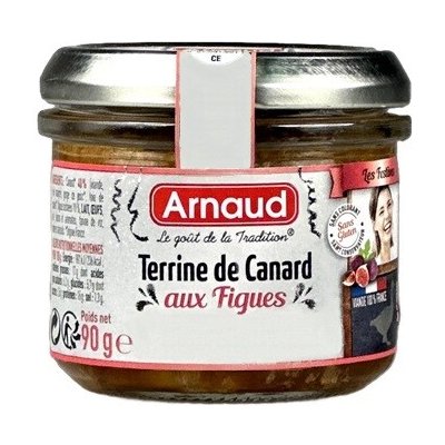Arnaud PREMIUM Kachní terina s fíky 90 g – Zboží Dáma
