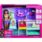 Mattel Barbie Herní set dětský pokojík GFL38 – Zboží Mobilmania