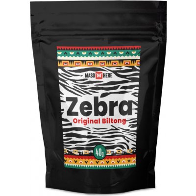 Maso Here Zebra Biltong 40 g – Zboží Dáma