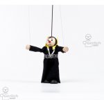 Gerlich Odry Zlá královna loutka dřevěná 12 cm – Zboží Dáma