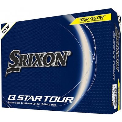 Srixon Q-Star Tour 5 žluté 12 ks – Zboží Mobilmania