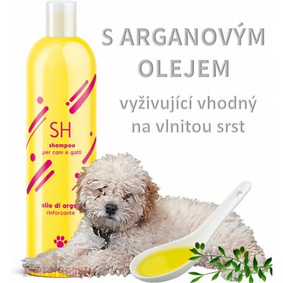 Record Šampon PROFESIONAL arganový olej vyživující na kudrnatou srst 250 ml – Zboží Mobilmania