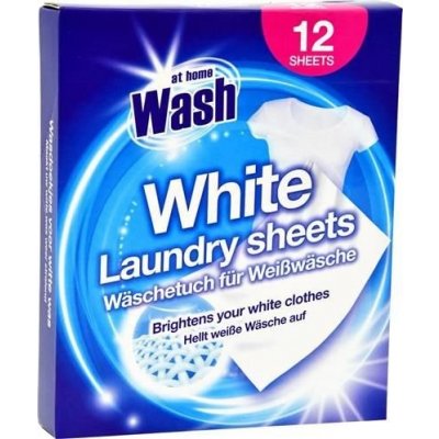 At Home Wash White ubrousky proti zašednutí prádla 12 ks – Zboží Mobilmania