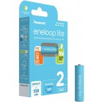 Panasonic Eneloop Lite AAA 2ks 4LCCE/2BE – Zboží Živě