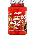 Amix Nutrition Vitamin D3 2500 U.I. s vápníkem 120 kapslí – Hledejceny.cz