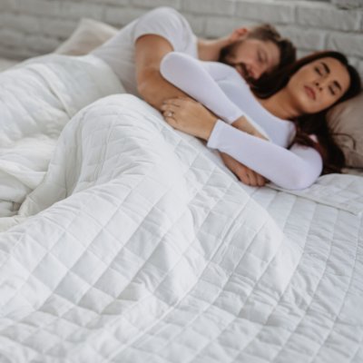 SleepLab. Zátěžová deka Cotton 4 kg 140x200 – Zboží Dáma