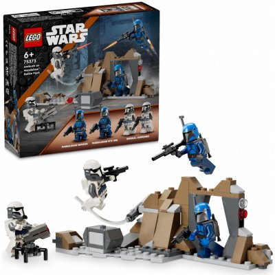 LEGO® Star Wars™ 75373 Bitevní balíček přepadení na Mandaloru – Hledejceny.cz