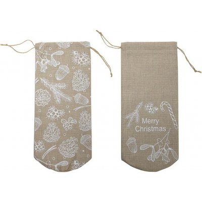 HIT Látkový dárkový pytlík 30x10cm Merry Christmas – Hledejceny.cz