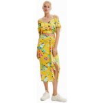 Desigual dámská sukně Garden yellow – Zbozi.Blesk.cz