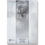 Coveris EPDS210297C4 stříbrné PET etikety fólie 210 x 297 mm 20 ks bílá – Zboží Mobilmania