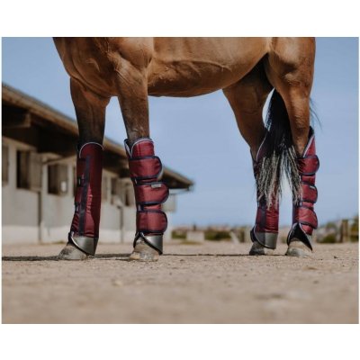 EQUITHEME Transportní kamaše Tyrex 1200D burgundy – Zboží Dáma