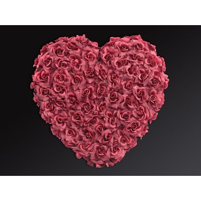 Srdce na auto duté 37 cm - bílo-fialové – Sleviste.cz