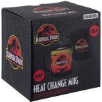 Keramický hrnek Jurský park Logo černý 315 ml – Sleviste.cz