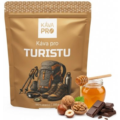 KávaPRO Káva pro turistu zrnková 250 g – Hledejceny.cz