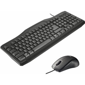 Trust Classicline Wired Keyboard and Mouse 21392