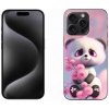 Pouzdro a kryt na mobilní telefon Apple mmCase Gelové iPhone 15 Pro Max - roztomilá panda 1