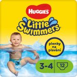 Huggies Little Swimmers 3-4/7-15 kg 12 ks – Hledejceny.cz