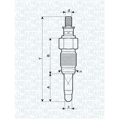 Žhavící svíčka MAGNETI MARELLI 062900056304 – Hledejceny.cz