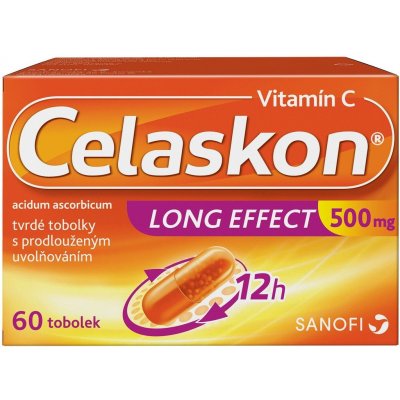 Celaskon Long Effect Vitamin C por.cps.pro. 60 x 500 mg