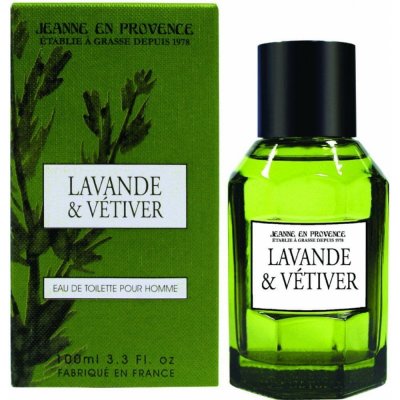 Jeanne en Provence Levandule a citrónová tráva toaletní voda pánská 100 ml