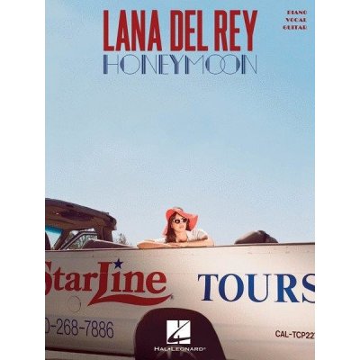 Lana Del Rey Honeymoon noty na klavír, zpěv, akordy – Hledejceny.cz