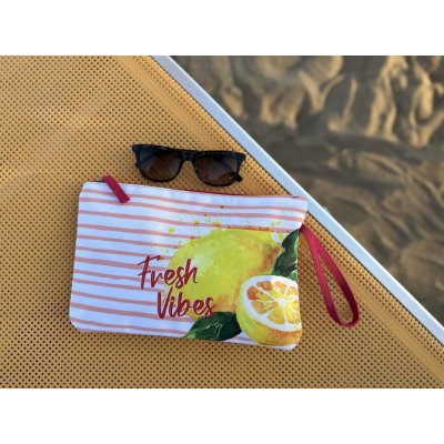 Fabrizio BIKINI BAG taštička na plavky 50406-5200 oranžová citron