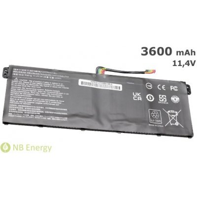 NB Energy AC14B18J 3600 mAh baterie - neoriginální – Zboží Mobilmania