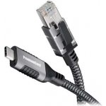 PremiumCord ku31net1 Ethernetový USB-C -> LAN RJ45 10/100/1000 MBIT, 1m – Sleviste.cz