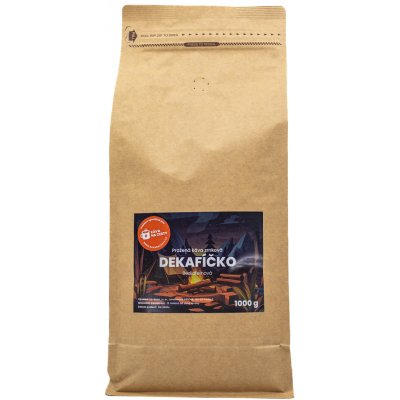 Káva na cesty Dekafíčko zrnková 1 kg – Hledejceny.cz