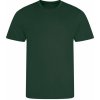 Pánské sportovní tričko Pánské funkční prodyšné tričko lahvová zelená