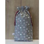 Pytlík šedý se srdíčky velký – Zboží Dáma