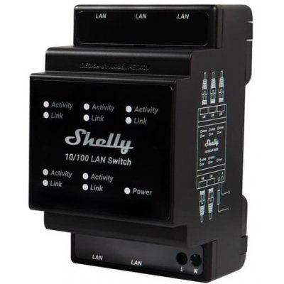 Shelly LAN Switch SHELLY-LAN-SWITCH – Zboží Živě