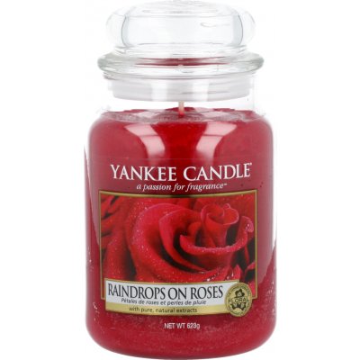 Yankee Candle Raindrops on Roses 623 g od 779 Kč - Heureka.cz