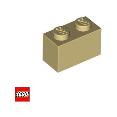 LEGO® 3004 Kostka 1x2 Béžová – Zbozi.Blesk.cz