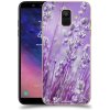 Pouzdro a kryt na mobilní telefon Samsung Pouzdro ACOVER Samsung Galaxy A6 A600F s motivem Lavender