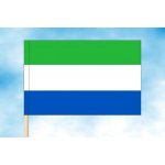 LIBEA, s.r.o. Vlajka Sierry Leone Rozměr: 20×30 cm, Uchycení: Návlek na žerď – Hledejceny.cz