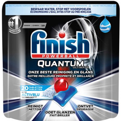 Finish Quantum All in One tablety do myčky 20 ks – Sleviste.cz